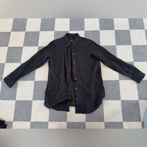 Women’s Gap Black Linen Blouse